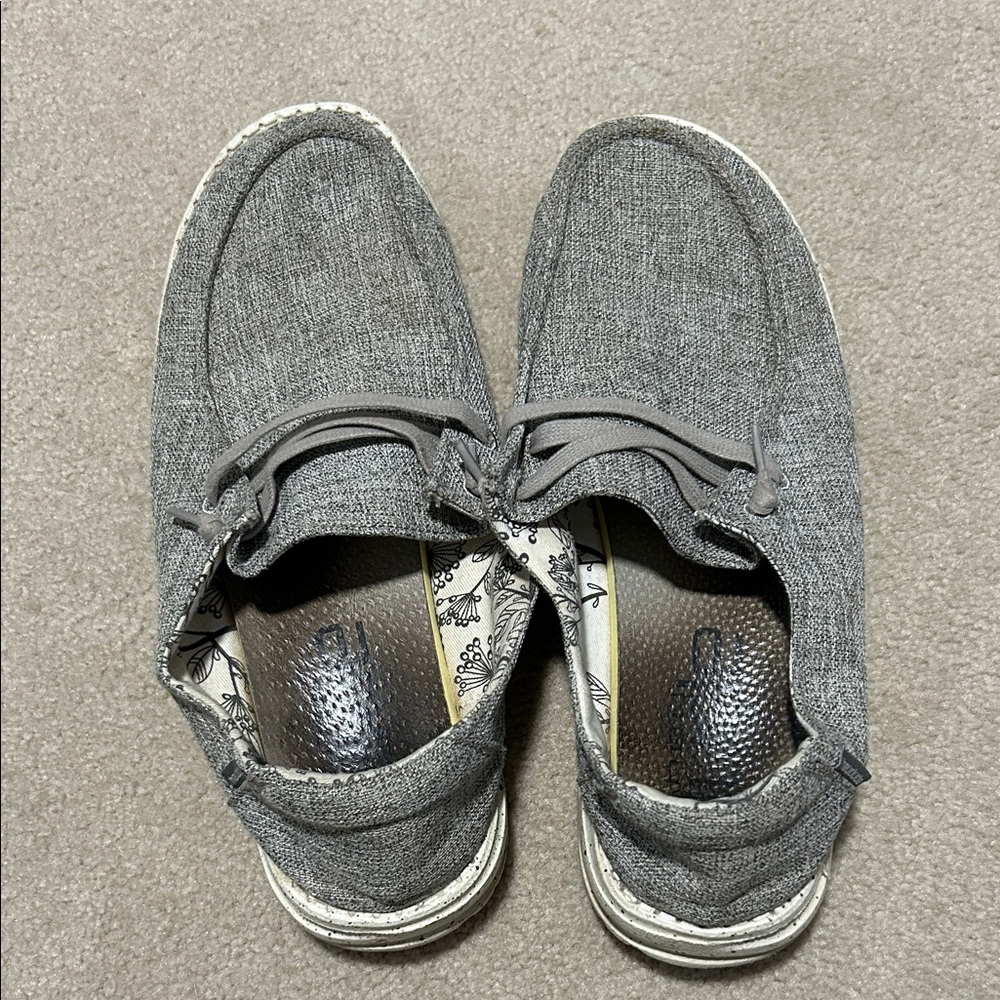 Women’s Gray Hey Dudes